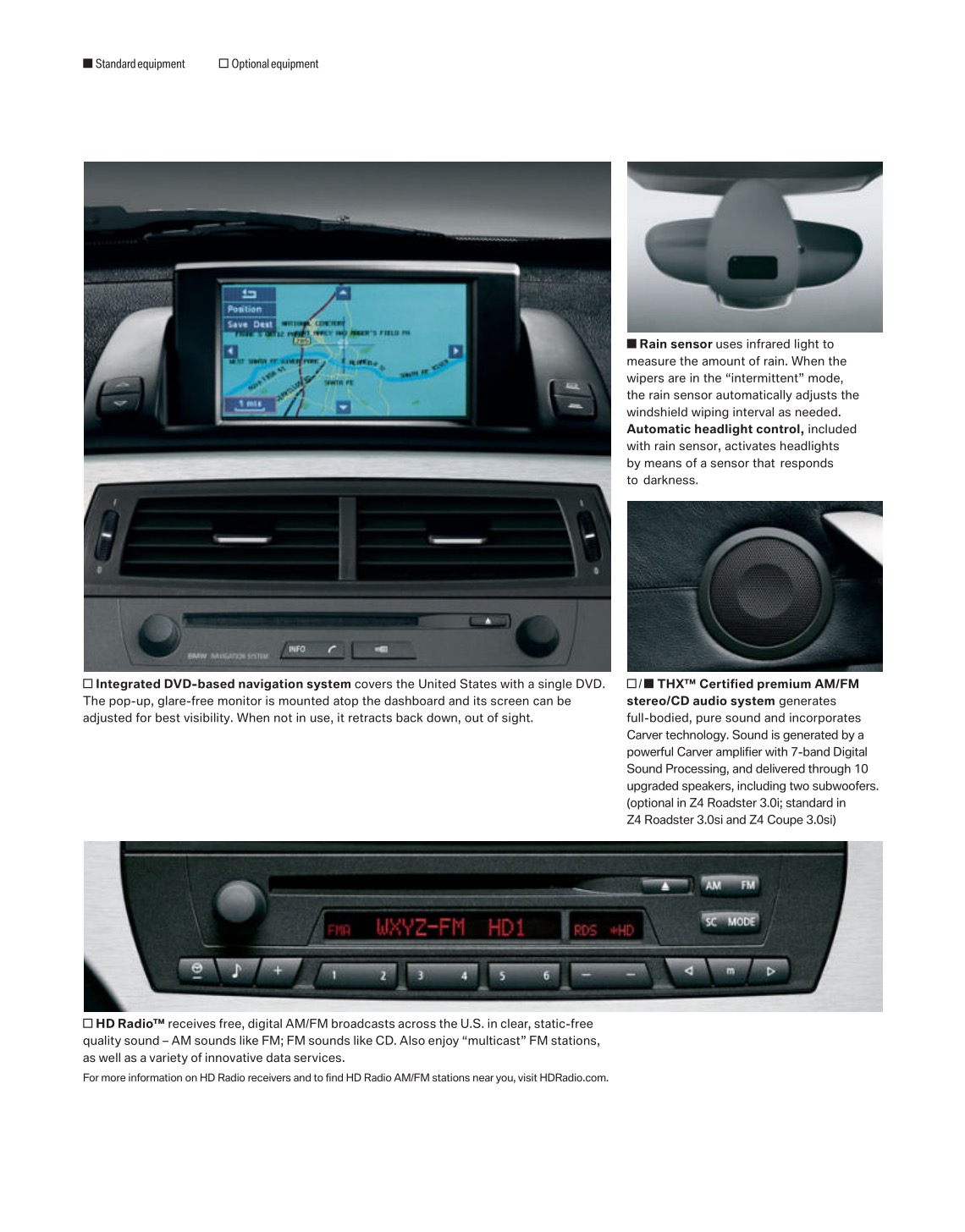 2008 BMW Z4 Brochure Page 20
